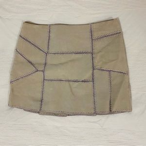 Patchwork mini skirt💜